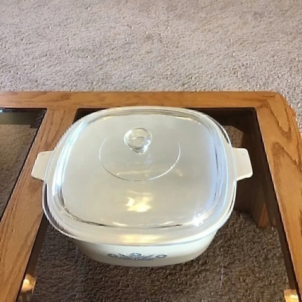 1970’s vintage CorningWare Blue Cornflower dish